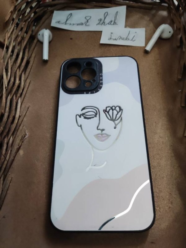 قاب موبایل iphone 12 pro max طرح دار دخترونه